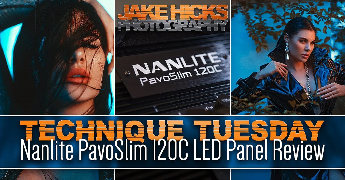 Nanlite Pavoslim 120C - LED RGB Panel Review — Jake Hicks Photography